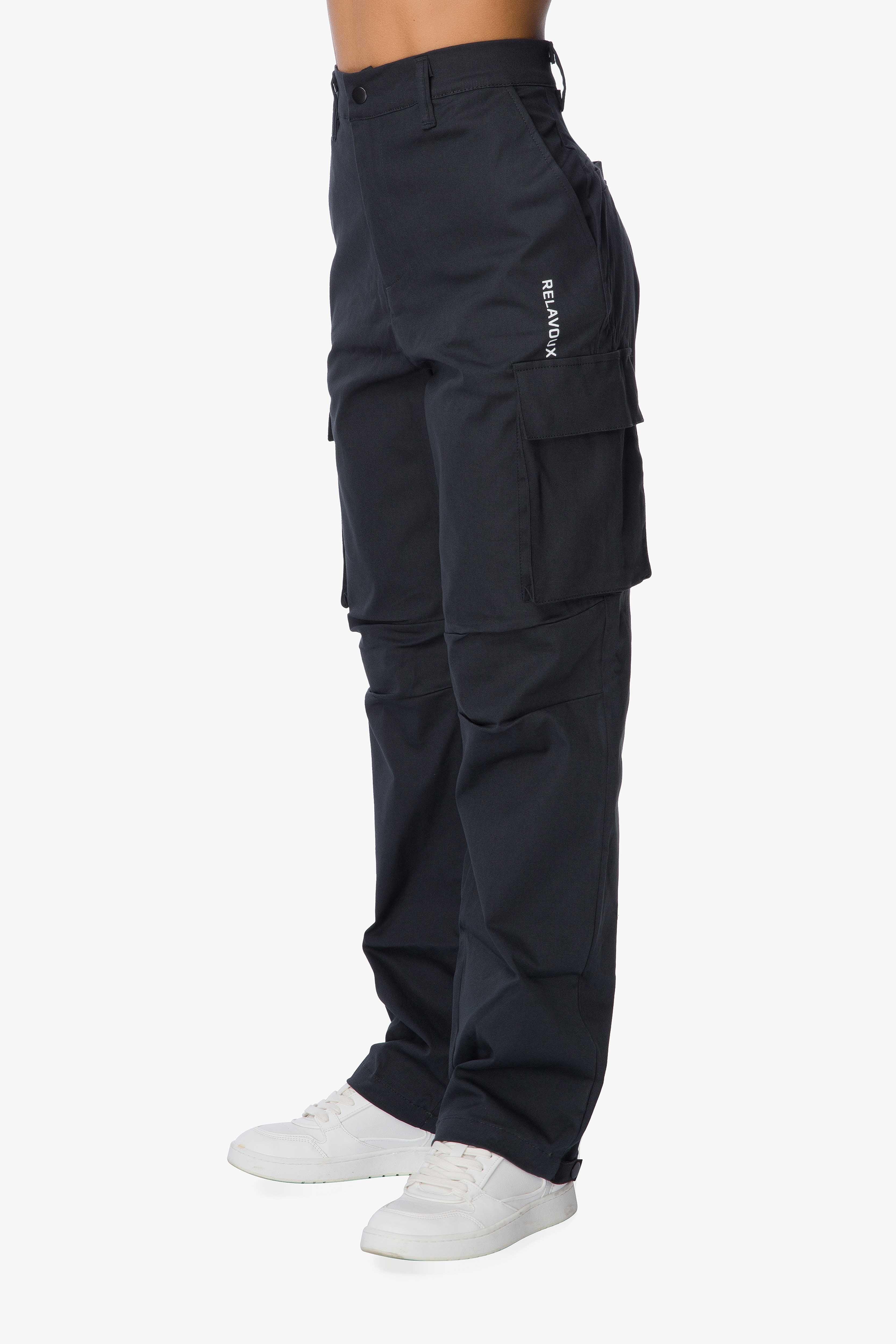 RLVX 1001 Antrasid Cargo Pants from Relavoux