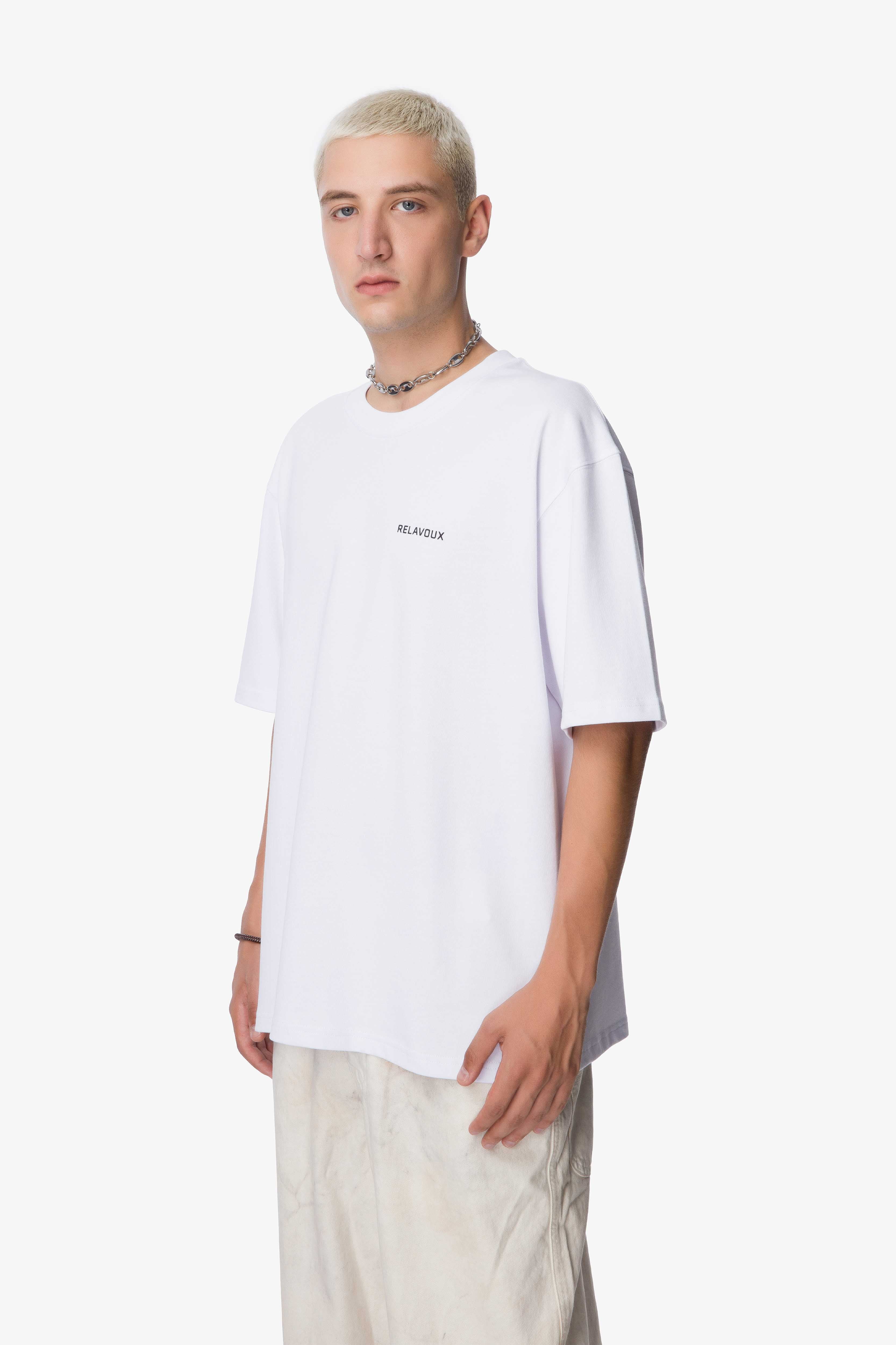 Unisex White Tee