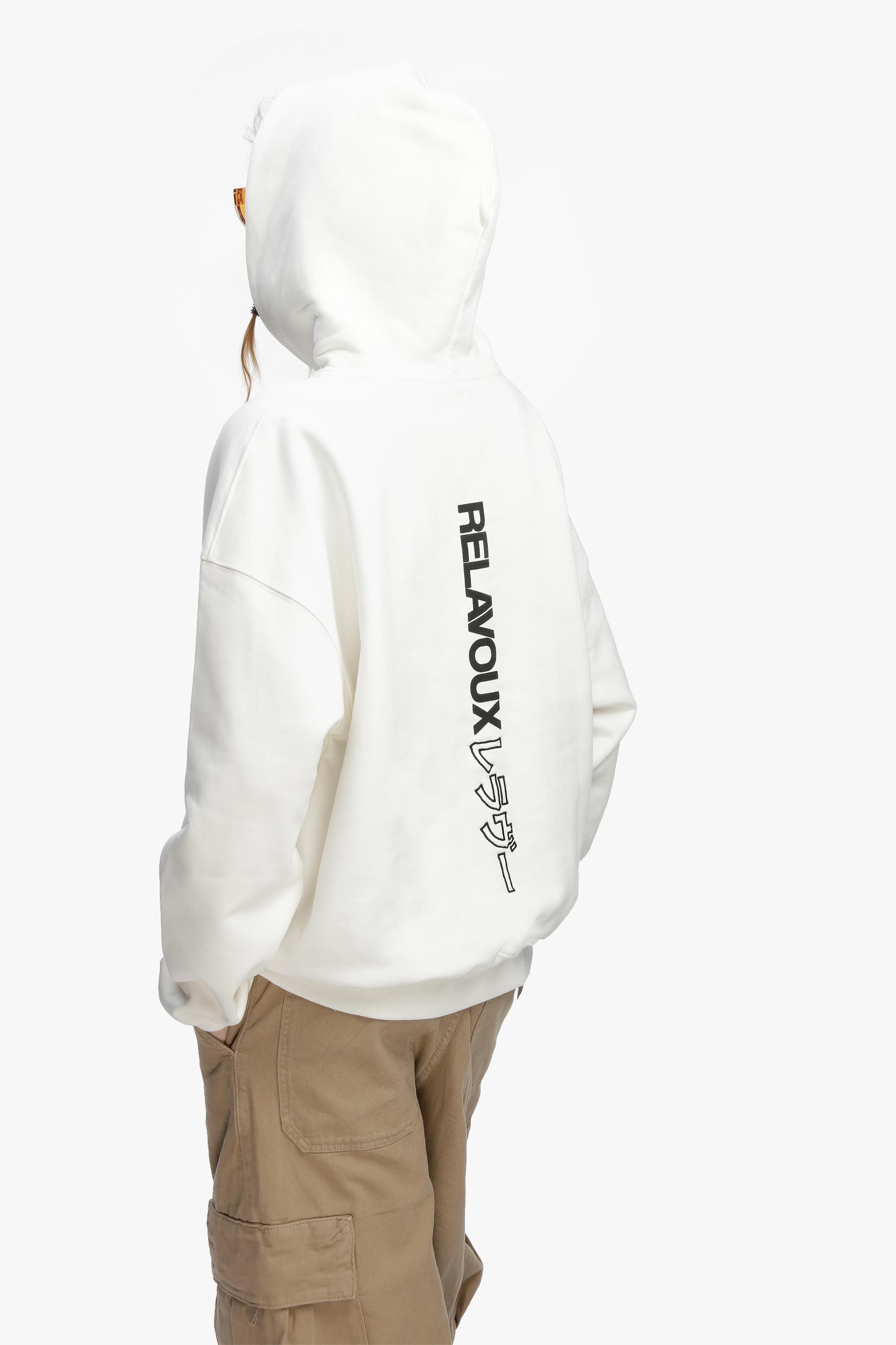 2025最新作★関税送料込【OFF‐WHITE】Wave Off Boxy Hoodie RLVX 2025 Off White Hoodie | Relavoux