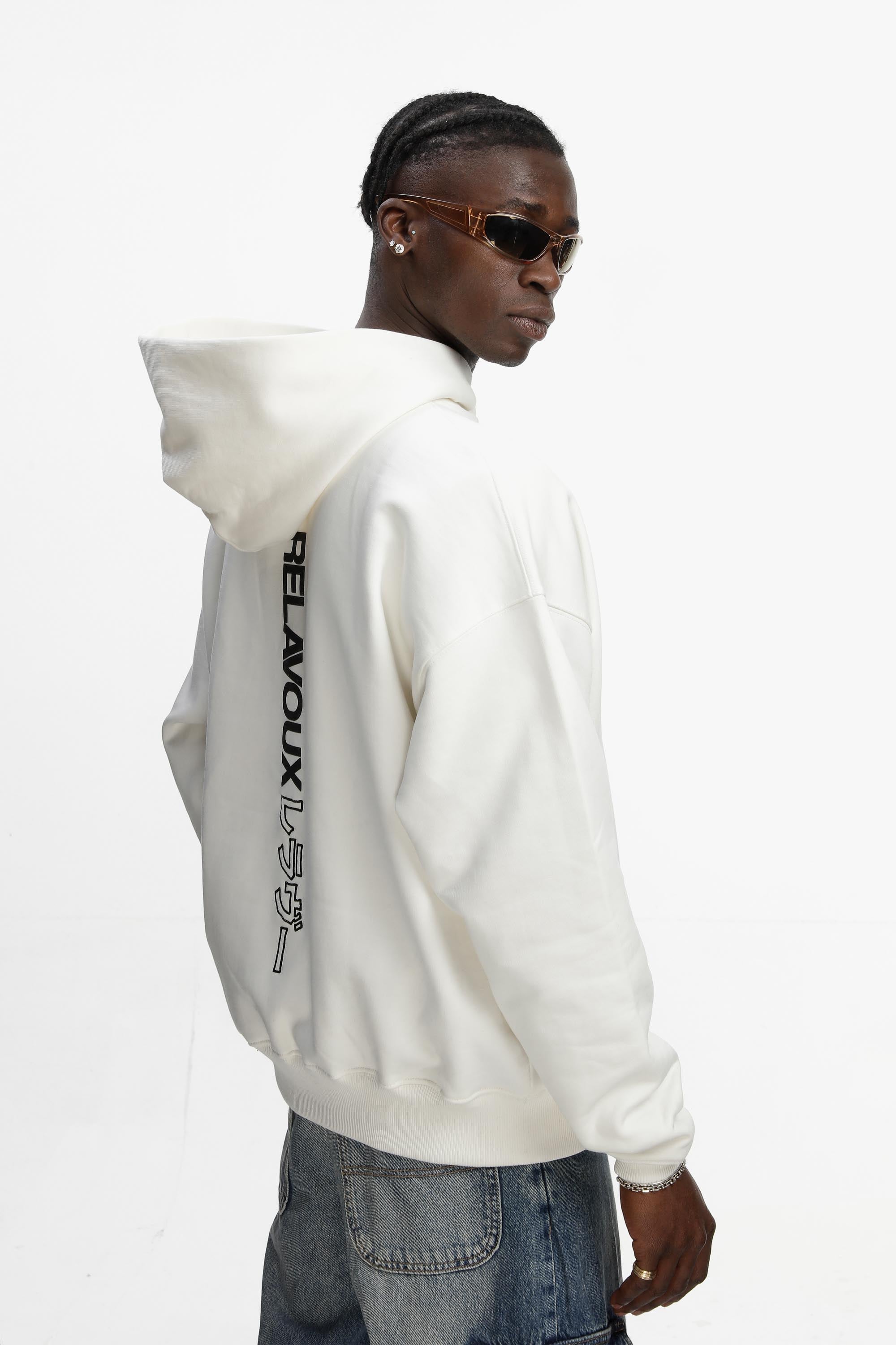 RLVX 2025 Off White Hoodie | Relavoux