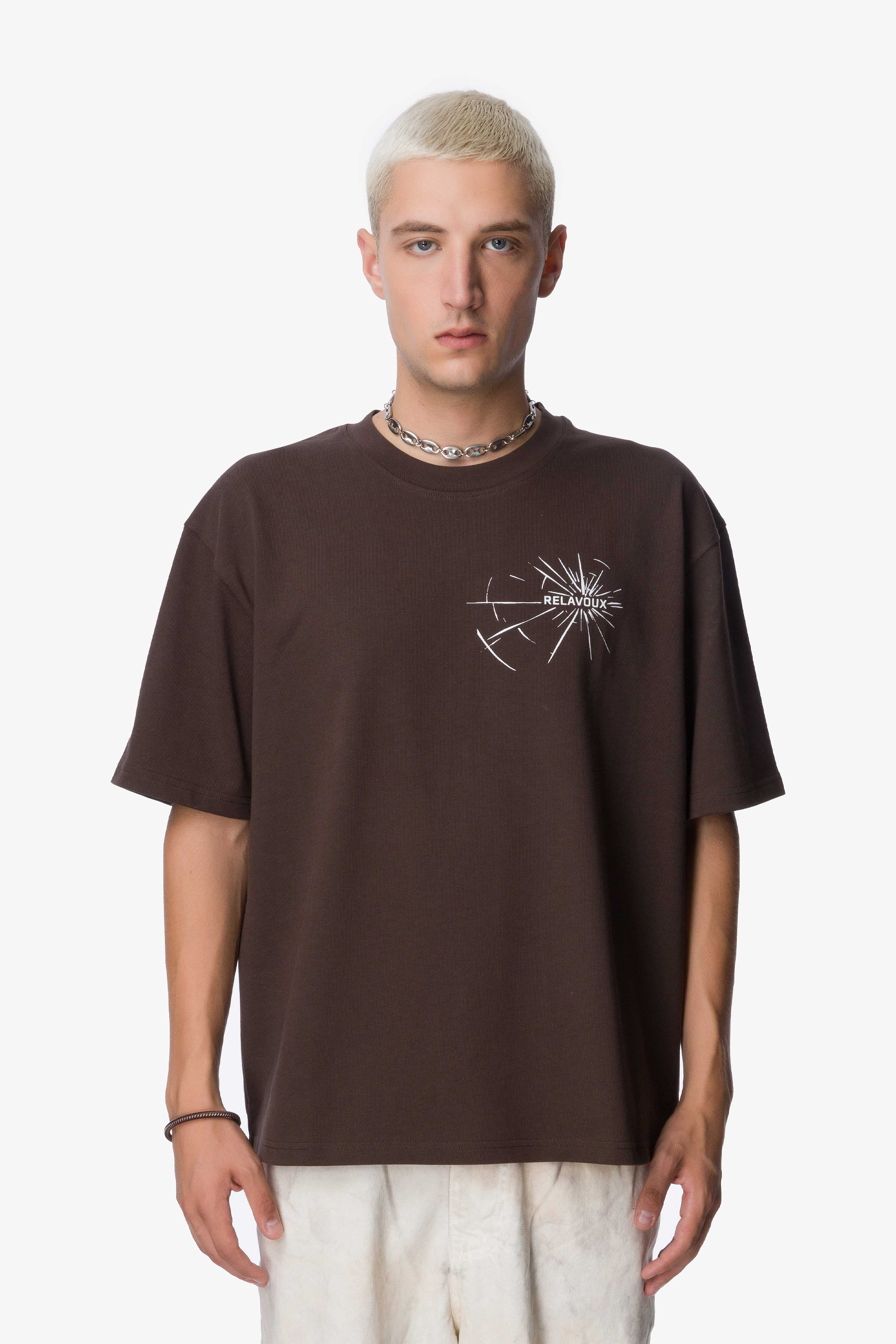 RLVX 2010 Dark Brown T-Shirt | Relavoux