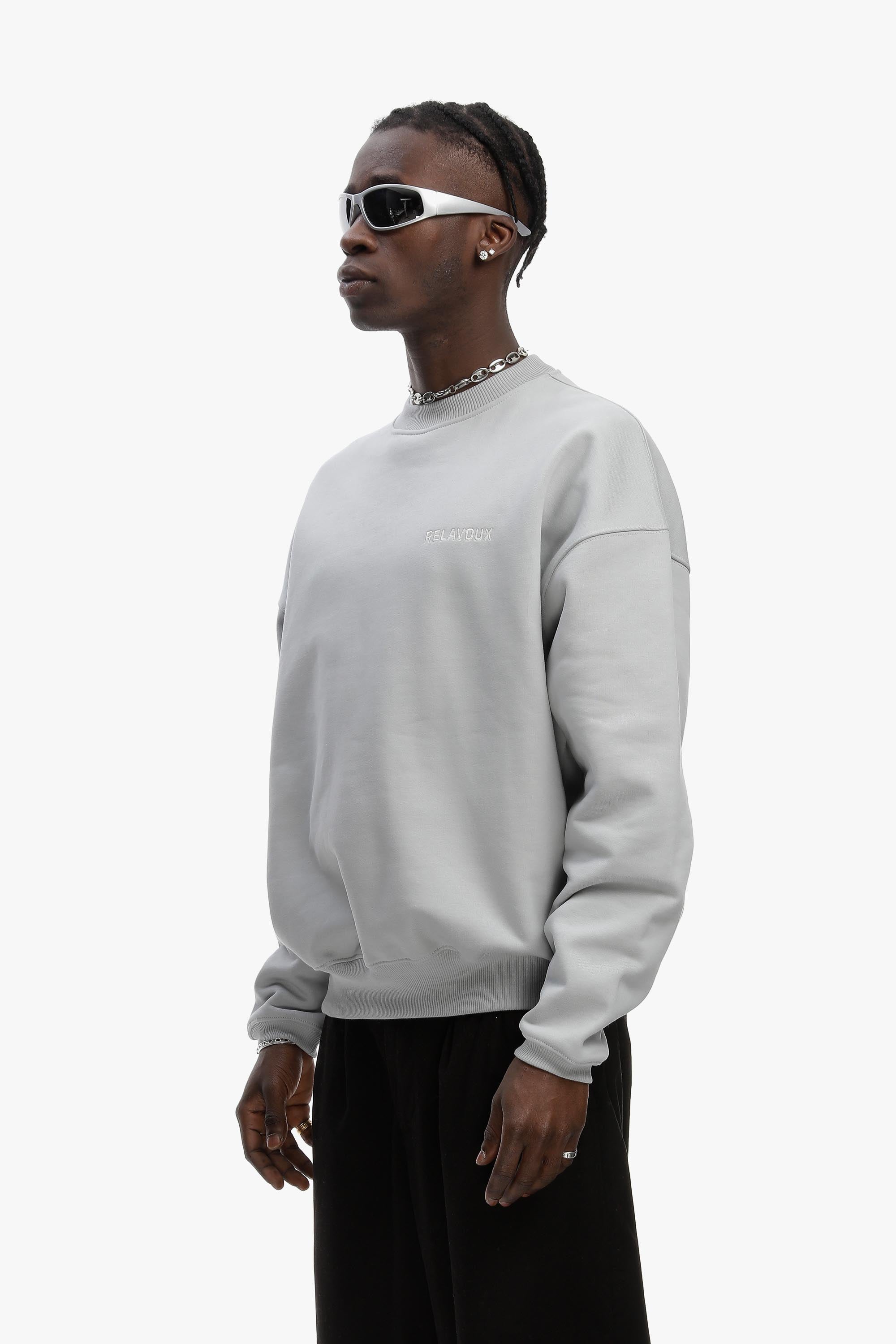 RLVX 2029 Grey Sweatshirt | Relavoux